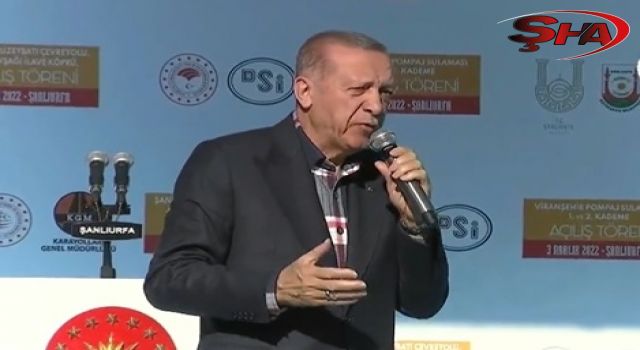 Erdoğan, Urfa mitingine katılım sayısını açıkladı