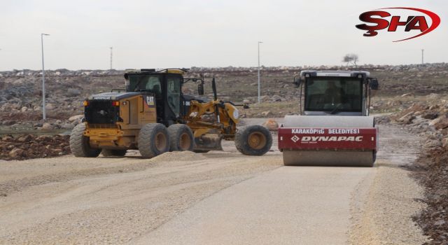 Karaköprü'ye yeni yollar kazandırılıyor