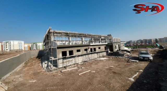 Seyrantepe'de Kapalı Spor Kompleksi yükseliyor