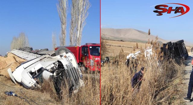 Urfalı şoför feci kazada yaşamını yitirdi