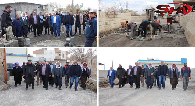 Başkan Ekinci, kırsaldaki çalışmaları inceledi