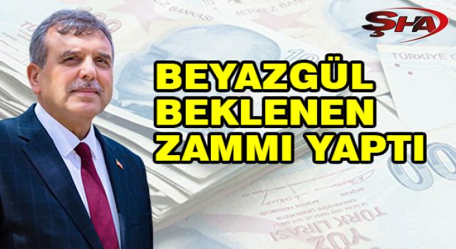 Beyazgül’den işçilere müjde…