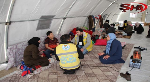 Haliliye Belediyesi’nden depremzedelere psikolojik destek