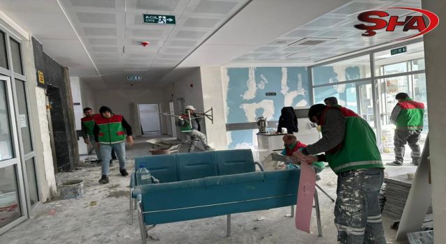Adıyaman'daki sağlık tesisi Karaköprü Belediyesi ile yenileniyor