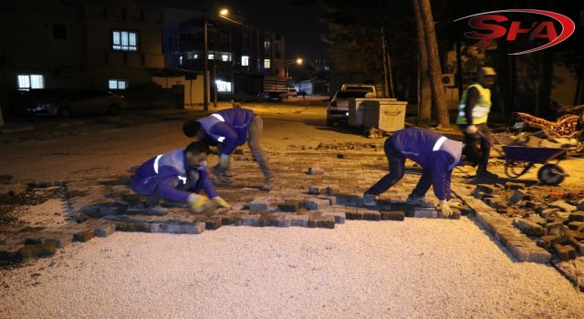 Haliliye Belediyesi gündüz gece sahada