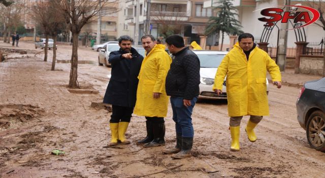 Karaköprü’de Selin İzleri Temizleniyor