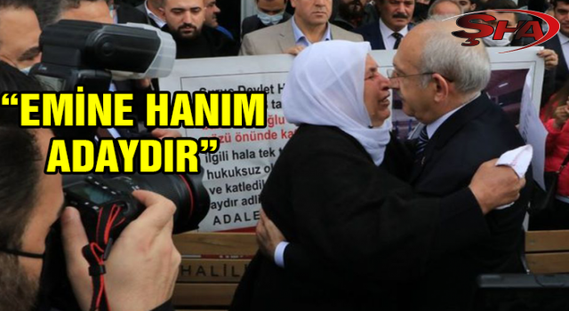 Kılıçdaroğlu’ndan Emine Şenyaşar vurgusu!