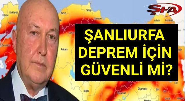 Ünlü Deprem Uzmanından Urfa için rahatlatan açıklama!