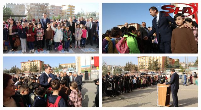 Urfa’da okul zilleri yeniden çaldı