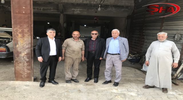 Dr. Süleyman Gök Akçakale ve Harran’da destek istedi