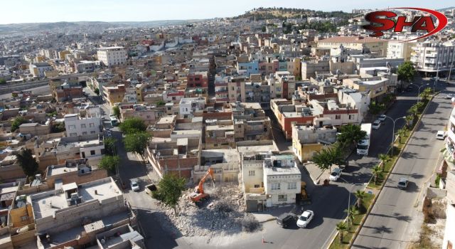 Urfa’da kentsel dönüşüm çalışması sürüyor