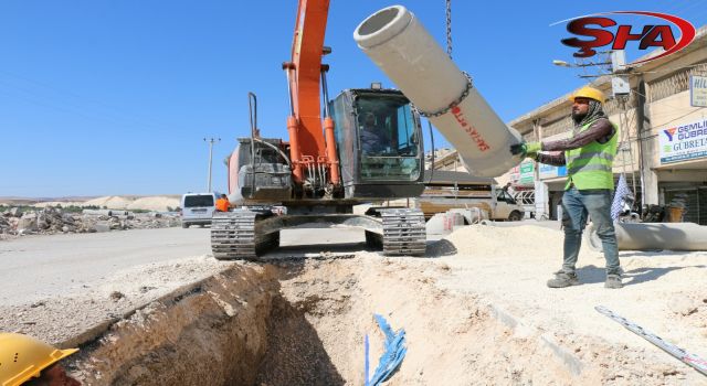 Birecik’te altyapı sorunu çözüme kavuşuyor