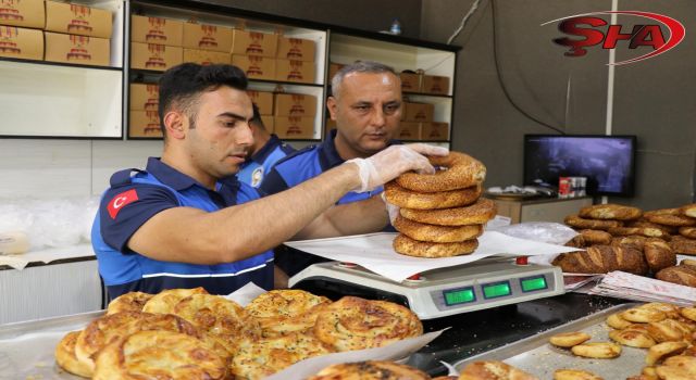 Haliliye'de zabıtanın denetimleri devam ediyor