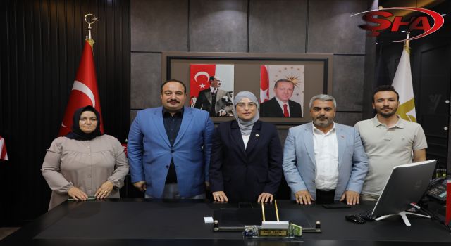 MİLLETVEKİLİ YAZMACI’DAN VİRANŞEHİR BELEDİYESİNE ZİYARET