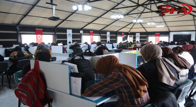 Eyyübiye’de sınav maratonu başladı