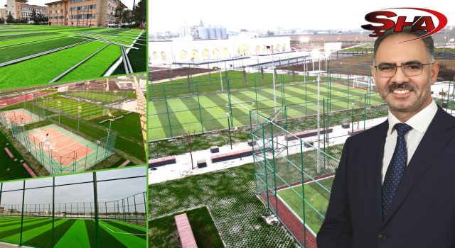 Eyyübiye Belediyesi onlarca spor tesisini hizmete sunmaya hazırlanıyor