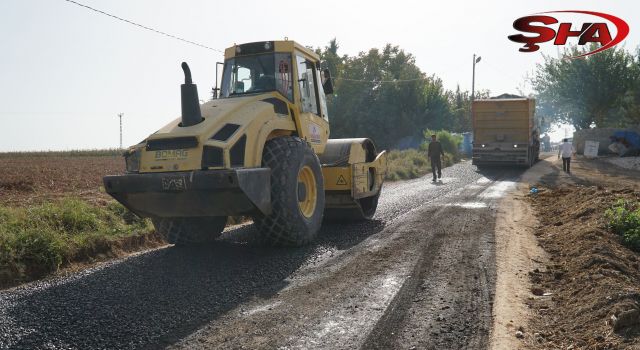 Haliliye kırsalındaki yollar asfaltla buluşuyor