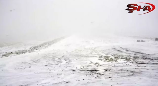 Siverek’te yılın ilk karı yağdı