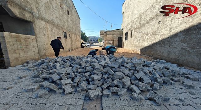 Eyyübiye sokakları yenileniyor