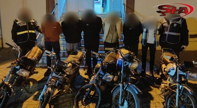 Urfa’da yediemin otoparkındaki hırsızlığa 6 gözaltı