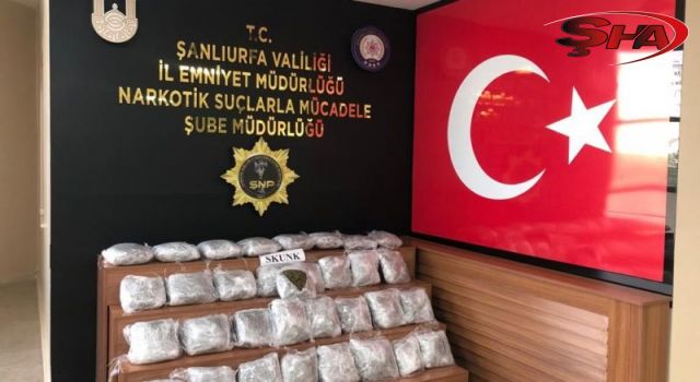 Urfa’da uyuşturucuya savaş açıldı