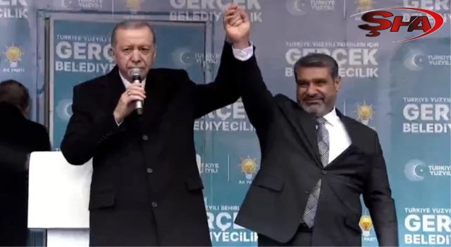 AK Parti Urfa İl Başkanı Ali Delioğlu Erdoğan'ın mitinginde yuhalandı