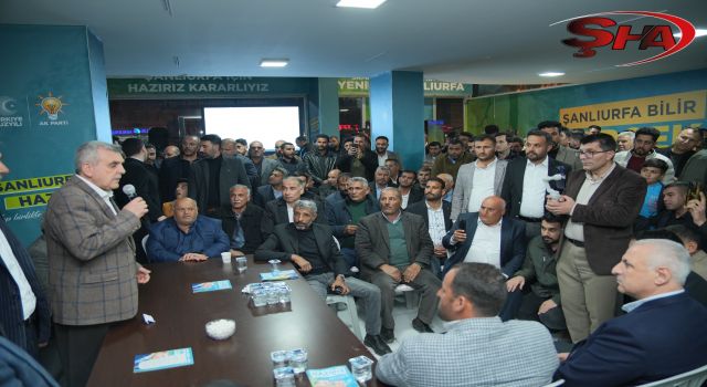 Beyazgül, “Şanlıurfa 31 Mart’ta ‘İstikrar Sürsün, Şanlıurfa Büyüsün’ diyecektir”