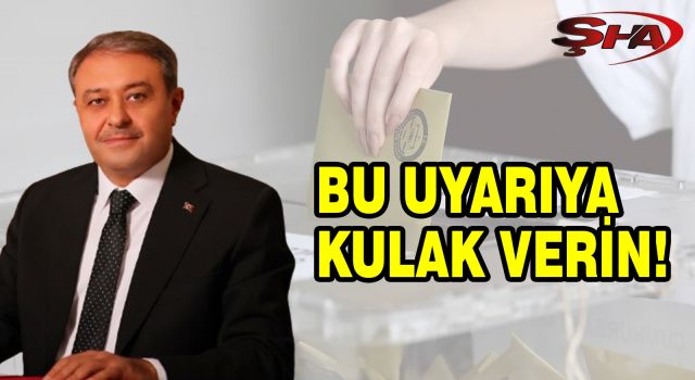 Vali Şıldak'tan Şanlıurfalılara Seçim Güvenlik Çağrısı