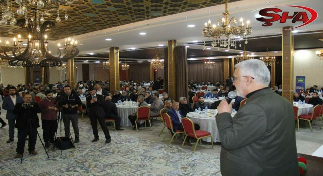 Yapıcıoğlu Urfa'da konuştu