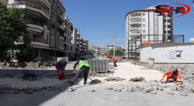 Haliliye Belediyesi ile üstyapı iyileştirme çalışmaları sürüyor 