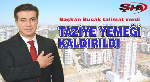 Siverek’te taziye yemekleri kaldırıldı