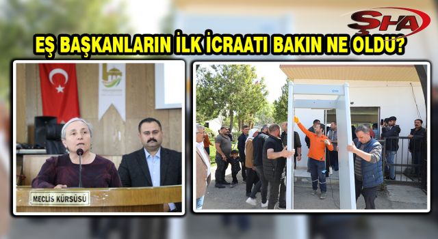 Viranşehir’de eş başkanlar göreve başladı