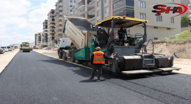 Fevzi Çakmak Bulvarı’nda asfalt serimi başladı