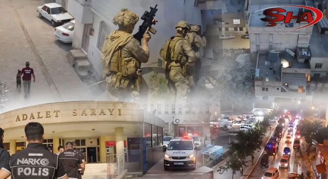 Urfa ile 75 ilde operasyon! Yüzlerce kişi yakalandı