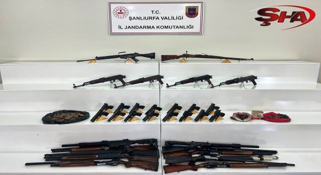 Urfa’da Operasyon: Cephanelik gibi evler ele geçirildi