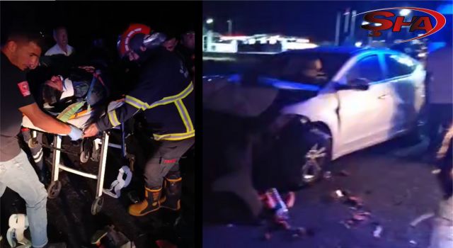 Viranşehir’de feci kaza…