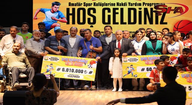 Büyükşehir’den amatör spor kulüplerine 6 milyon TL destek