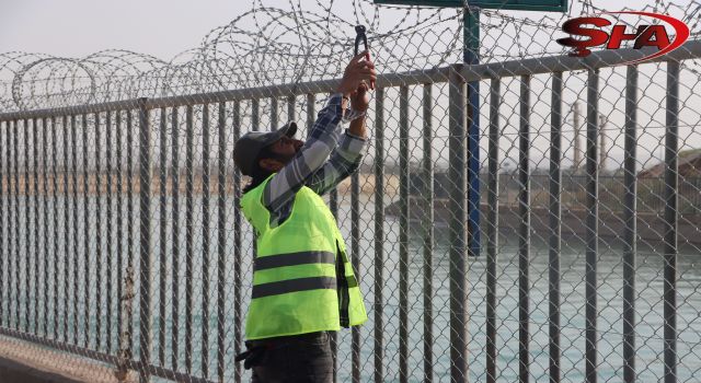 Büyükşehir’den sulama kanalında can güvenliği için tel örgü önlemi