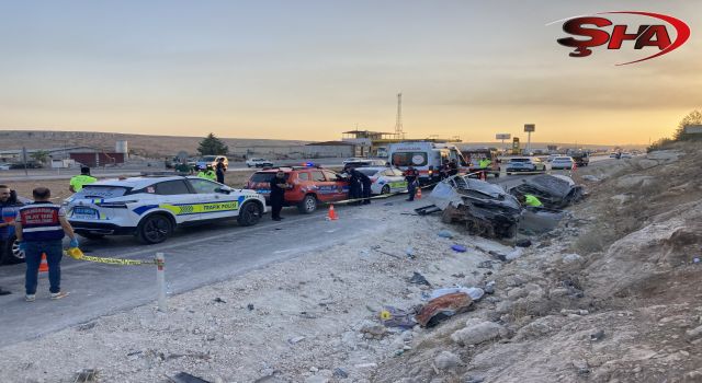 Gaziantep-Şanlıurfa karayolunda katliam gibi kaza: 3 ölü, 3 yaralı