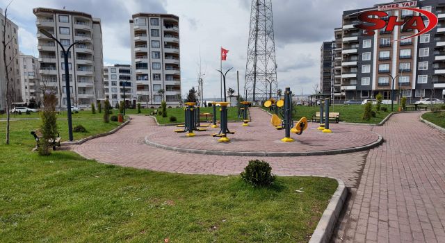 Karaköprü yeni yeşil alanlarla güzelleşiyor