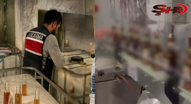 Şanlıurfa’da sahte içki operasyonu! 121 gözaltı