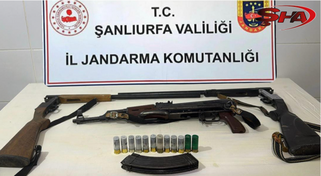 Şanlıurfa’nın 2 ilçesine ruhsatsız silah operasyonu!
