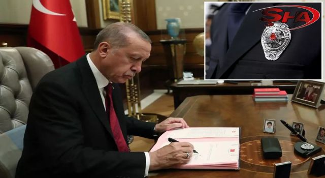 Erdoğan imzaladı, 37 ilin emniyet müdürü değişti