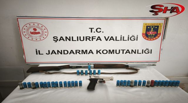 Şanlıurfa'da kaçak silah ve uyuşturucu operasyonu: 8 gözaltı