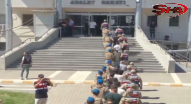 Urfa’da suç örgütüne operasyon! 18 gözaltı