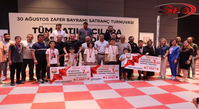 Zafer Bayramı Satranç Turnuvası sona erdi