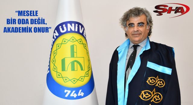 Harran Üniversitesi'nde 30 yıllık akademisyene oda krizi!