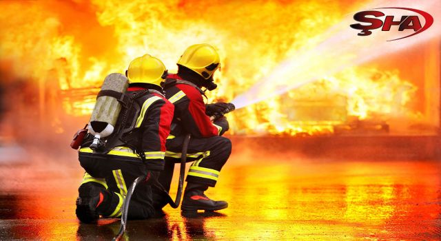Şanlıurfa'da OSB’de fabrikada korkutan yangın
