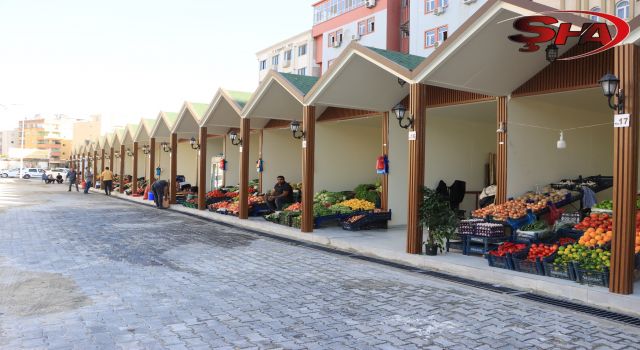 Şanlıurfa’da yeni pazar alanı açıldı