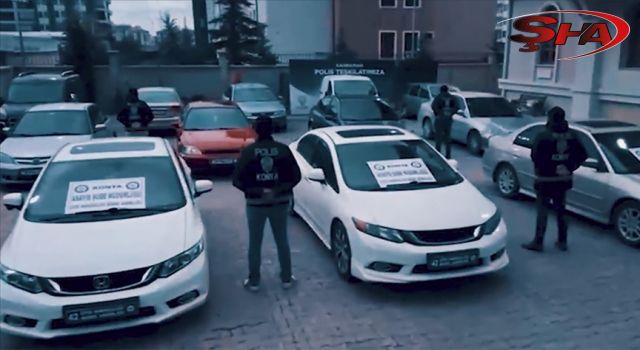 Urfa ile 10 ilde 'change araç' şebekesine operasyon!